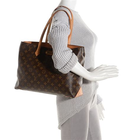 louis vuitton wilshire mm size|LOUIS VUITTON Monogram Wilshire MM.